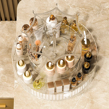 Jewelry Organizer Storage Box Transparent Delicate